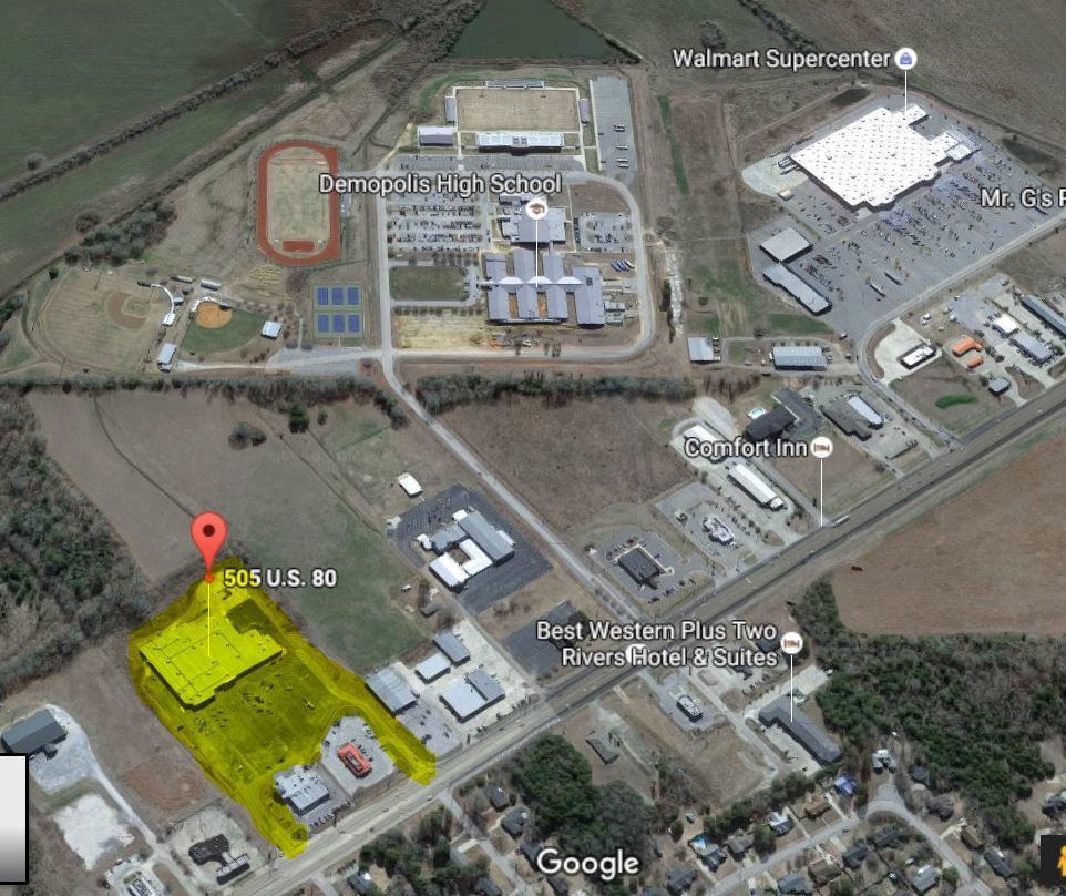 Demopolis Towne Center: 505 US Highway 80 W, Demopolis, AL 36732